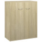 Buffet Chêne sonoma 60x30x75 cm Bois d ingénierie