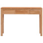 Table console 110x35x75 cm bois de teck solide