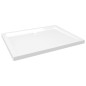 Receveur de douche rectangulaire ABS 80x100 cm