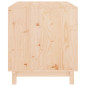 Niche pour chien 90x60x67 cm Bois de pin massif