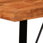 Table de bar Bois massif d acacia 120x60x107 cm