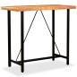 Table de bar Bois massif d acacia 120x60x107 cm