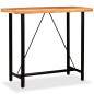 Table de bar Bois massif d acacia 120x60x107 cm