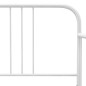 Cadre de canapé lit extensible sans matelas blanc 90x200 cm