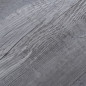 Dalles de plancher PVC 5,02 m² 2 mm autoadhésif gris bois mat