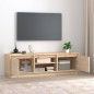 Meuble TV 140x35x40 cm Bois de pin massif