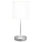 Lampes de table 2 pcs Bouton tactile Blanc E14