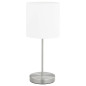 Lampes de table 2 pcs Bouton tactile Blanc E14