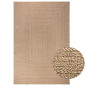 Tapis ZIZUR 200x290 cm aspect de jute intérieur et extérieur