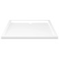 Receveur de douche rectangulaire ABS Blanc 80x90 cm