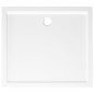 Receveur de douche rectangulaire ABS Blanc 80x90 cm