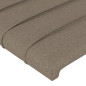 Tête de lit Taupe 90x5x78 88 cm Tissu