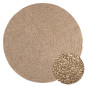 Tapis 120 cm aspect jute intérieur et extérieur