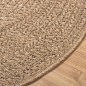 Tapis 120 cm aspect jute intérieur et extérieur