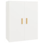 Armoire murale suspendue Blanc 69,5x34x90 cm