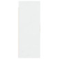 Armoire murale suspendue Blanc 69,5x34x90 cm