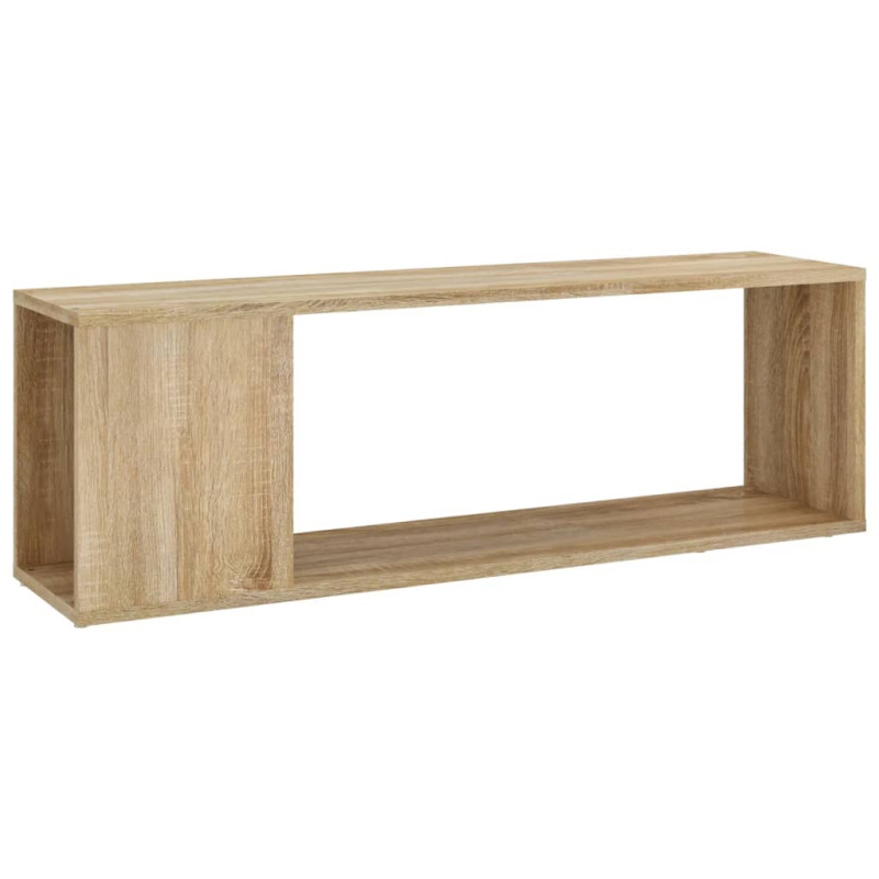 Meuble TV Chêne sonoma 100x24x32 cm Bois d ingénierie