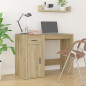 Bureau Chêne sonoma 100x49x75 cm Bois d ingénierie