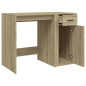 Bureau Chêne sonoma 100x49x75 cm Bois d ingénierie