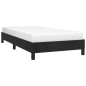 Cadre de lit sans matelas noir 90x190 cm velours