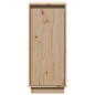 Buffet 31,5x34x75 cm Bois massif de pin