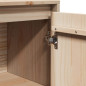 Buffet 31,5x34x75 cm Bois massif de pin