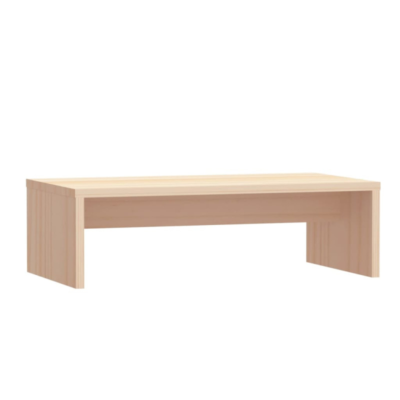 Support de moniteur 50x27x15 cm Bois de pin solide