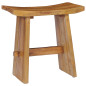 Tabouret Bois de teck massif