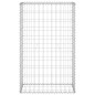 Mur en gabion avec couvercles Acier galvanisé 60x30x100 cm