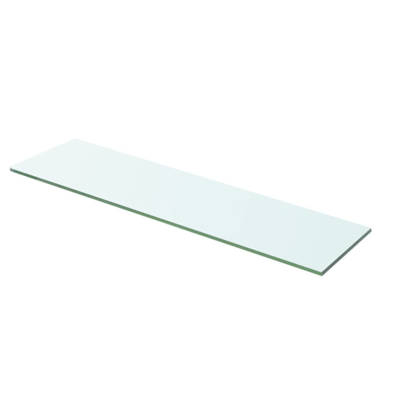 Panneau pour étagère Verre transparent 60 x 12 cm