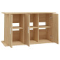 Support d aquarium chêne sonoma 101x41x58 cm bois d ingénierie