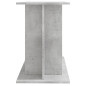 Support pour aquarium gris béton 100x40x60 cm bois d ingénierie