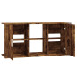 Support pour aquarium chêne fumé 121x41x58 cm bois d ingénierie