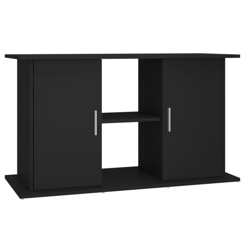 Support pour aquarium noir 101x41x58 cm bois d ingénierie