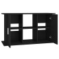 Support pour aquarium noir 101x41x58 cm bois d ingénierie