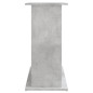 Support pour aquarium gris béton 81x36x73 cm bois d ingénierie