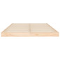 Cadre de lit sans matelas 120x200 cm bois de pin massif