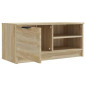 Meuble TV Chêne sonoma 80x35x36,5 cm Bois d ingénierie