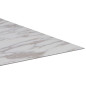 Dalles de plancher autoadhésives 20pcs PVC 1,86 m² marbre blanc