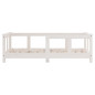 Cadre de lit pour enfant blanc 70x140 cm bois de pin massif