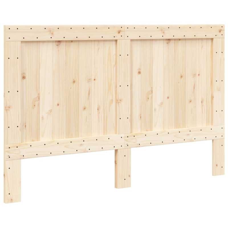 Tête de lit 160x104 cm bois massif de pin