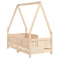 Cadre de lit pour enfant 70x140 cm bois de pin massif