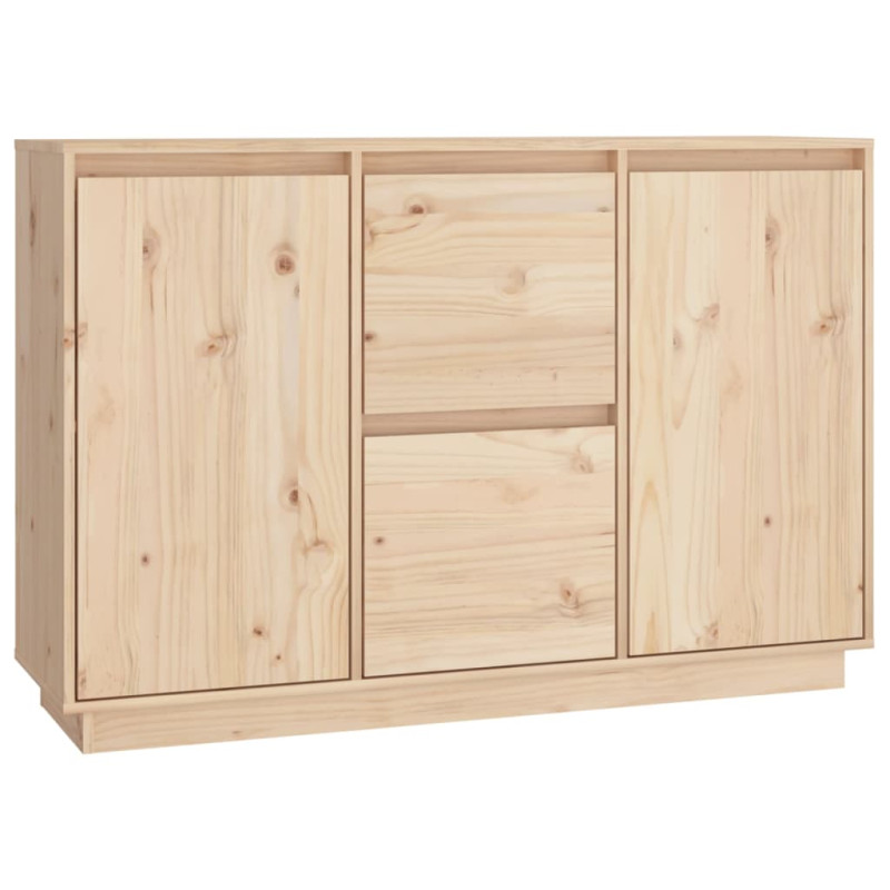 Buffet 111x34x75 cm Bois massif de pin