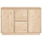 Buffet 111x34x75 cm Bois massif de pin