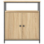 Buffet chêne sonoma 70x30x80 cm bois d ingénierie