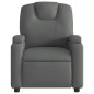 Fauteuil inclinable Gris foncé Tissu