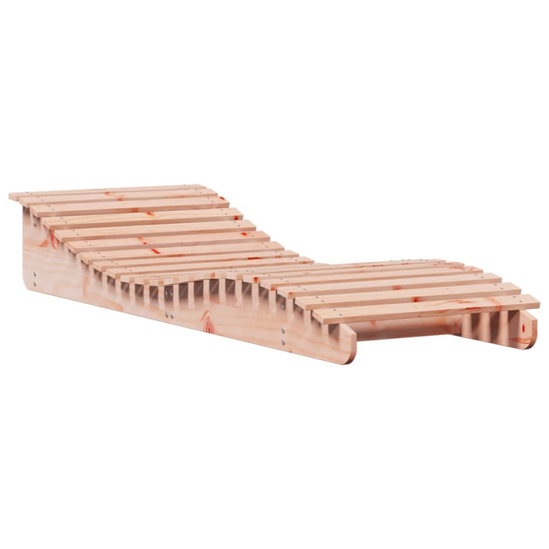 Chaise longue 205x70x31,5 cm bois massif de douglas