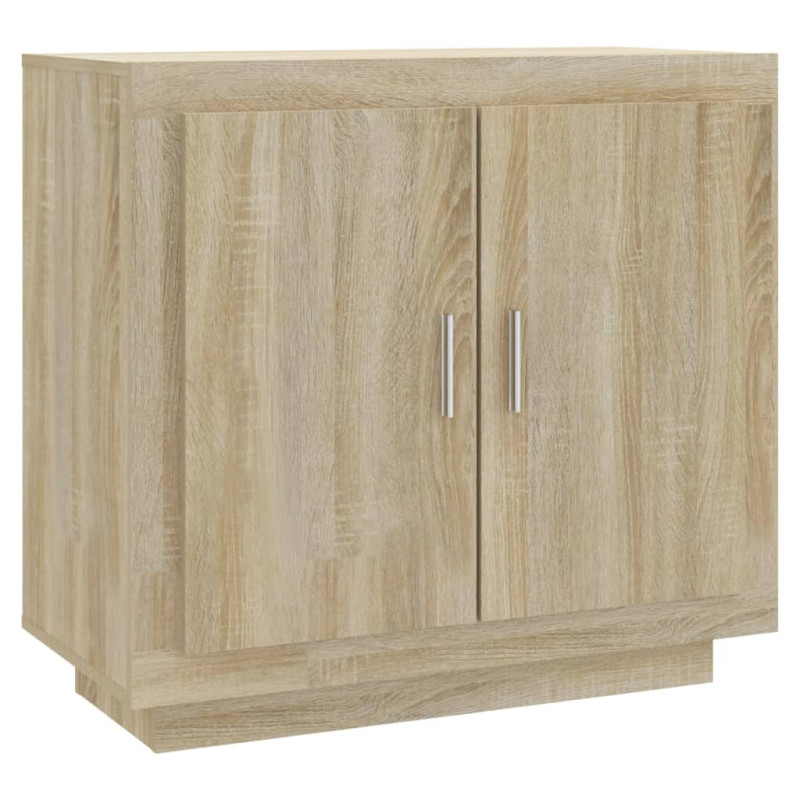 Buffet Chêne sonoma 80x40x75 cm Bois d ingénierie