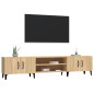 Meubles TV chêne sonoma 180x31,5x40 cm bois d ingénierie