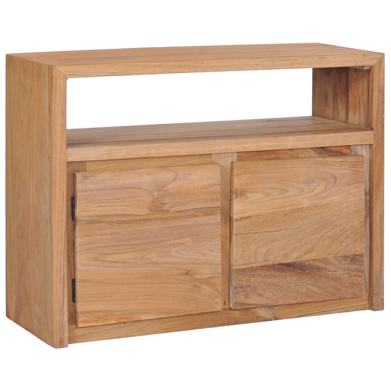 Buffet 80x30x60 cm bois de teck massif